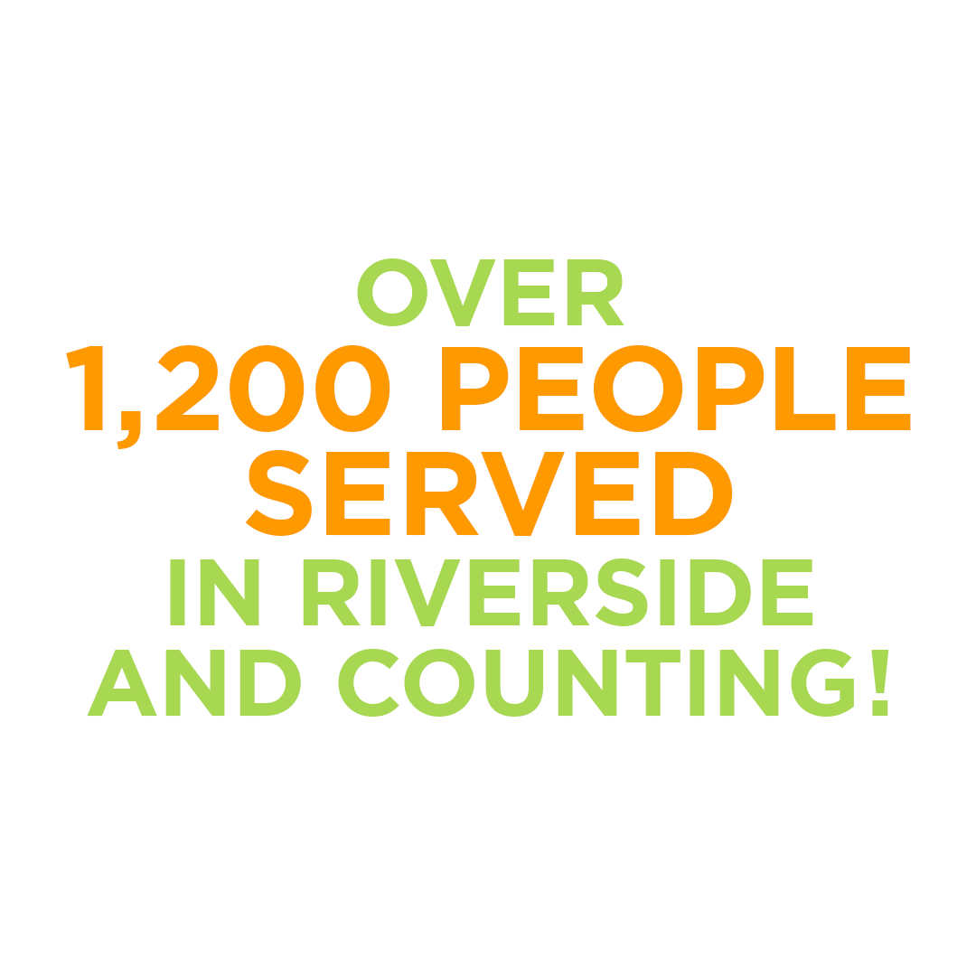 over 1200 people served in riverside and counting over 1200 people served in riverside and counting