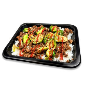 Sweet Chili Beef & Brussel Sprouts